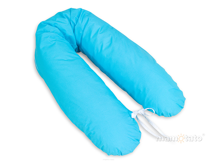 MAMO-TATO Poduszka dla ciężarnych kobiet Niebieski