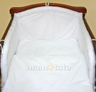 MAMO-TATO Poszewka na poduszkę 40x40cm Śnieżno-biała
