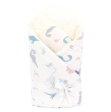 MAMO-TATO Rożek niemowlęcy wiązany Premium - Dinusie